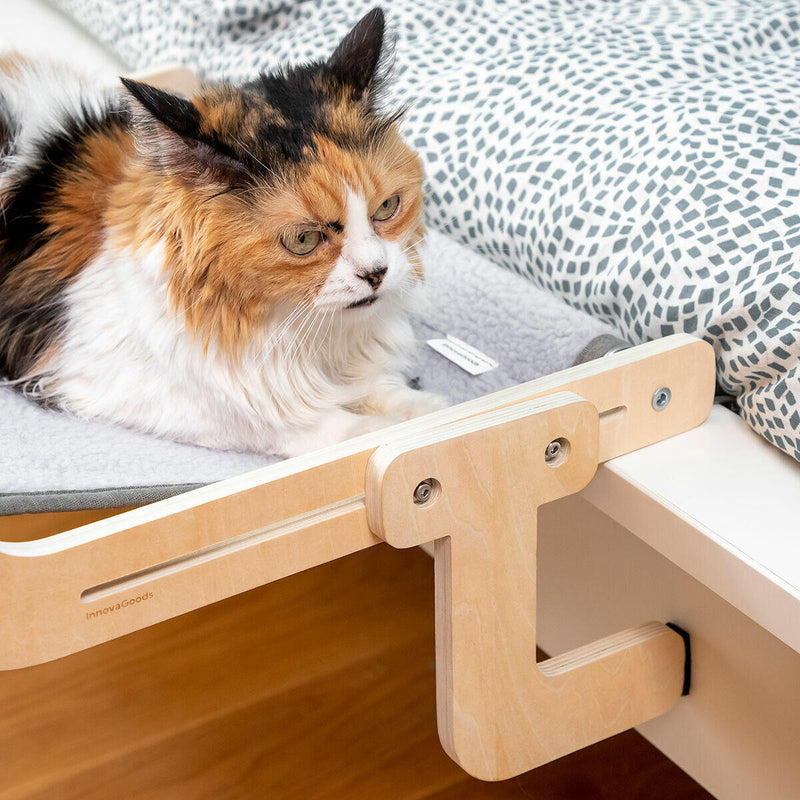 Cama de Madeira Ajustavel para gatos. ENVIO A COBRANÇA+CTT GRATUITO