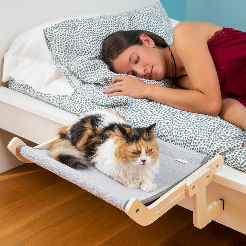 Cama de Madeira Ajustavel para gatos. ENVIO A COBRANÇA+CTT GRATUITO