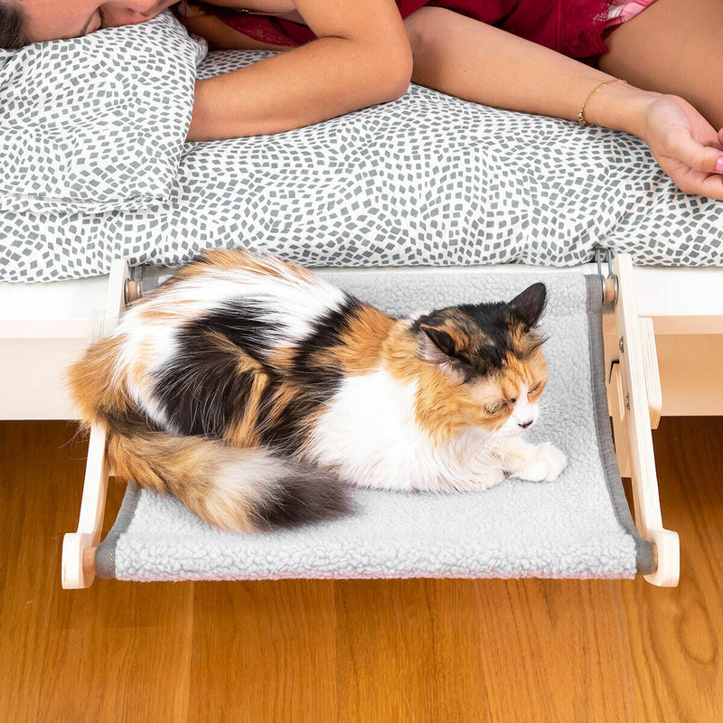 Cama de Madeira Ajustavel para gatos. ENVIO A COBRANÇA+CTT GRATUITO